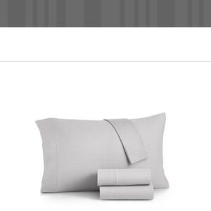 Gray Jersey Bedding Set. Brand New. Queen Set. Fitted, Flat and 2 Pillowcases